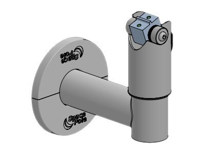 Ergonomic Solutions Arm 120mm with Flange Cover and DuraTilt