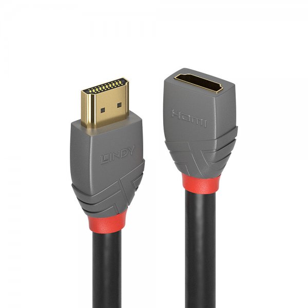 Lindy 36475 - 0,5 m - HDMI tipo A (Standard) - HDMI tipo A (Standard) - Compatibilità 3D - 18 Gbit/s