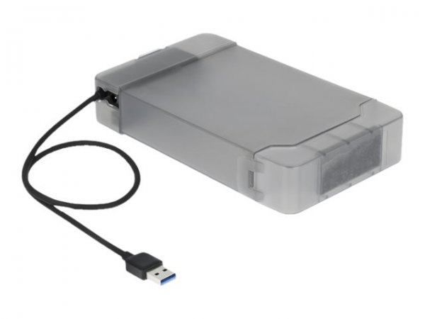 Delock 64086 - USB tipo A - SATA - Trasparente - 6 Gbit/s - Windows 10 - Windows 7 - Windows 8.1 - C
