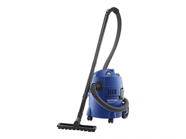 Nilfisk Buddy II 12 - 1200 W - Aspiratore a cilindro - Secco e bagnato - Sacchetto per la polvere -