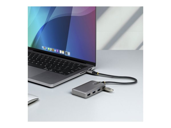 StarTech.com 4-Port Usb-C Hub 5Gbps Bus Powered - Card-Reader - USB 3.0