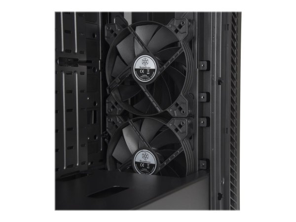 SilverStone SST-SEQ1B SetA Q1 Midi-Tower - schwarz - Torre - ATX