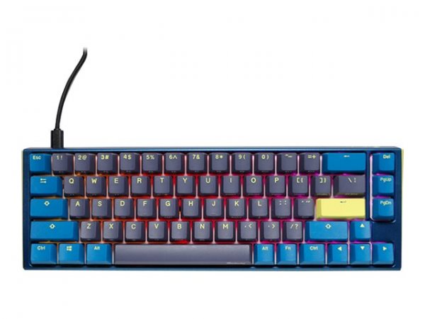 Ducky One 3 SF DayBreak - 65% - Cablato - USB - Interruttore a chiave meccanica - LED RGB - Nero - B