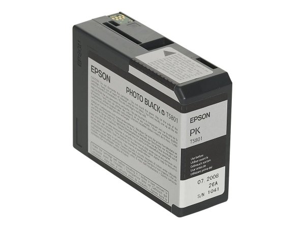 Epson Tanica Nero-foto - Nero per foto - Inchiostro colorato - 80 ml - 1 pz