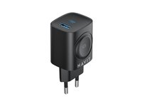 Havit UC132 EU - GaN 22 W dual-port charger with wireless charging option