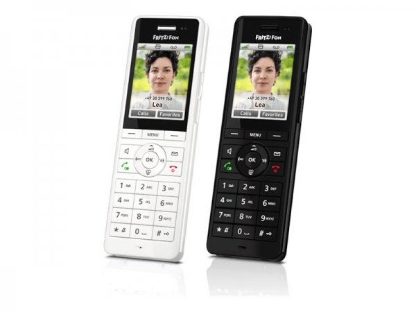 FRITZ! Fon X6 schwarz DECT-Telefon - Telefono voip - Voice over ip