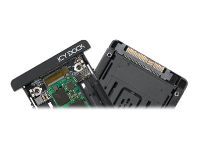 Icy Dock MB705M2P-B - Box esterno SSD - M.2 - M.2 - 32 Gbit/s - Nero