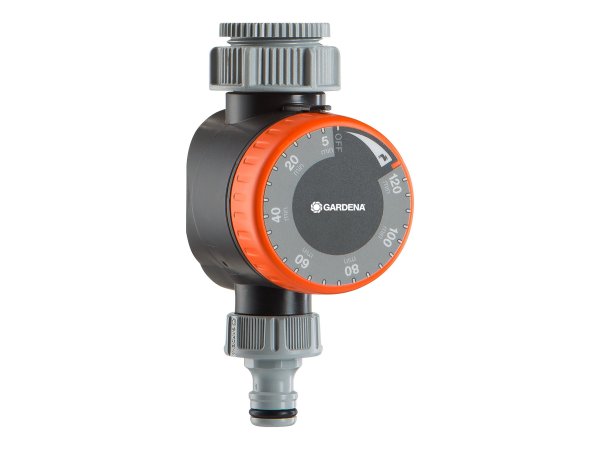 Gardena 1169-20 - Timer per irrigazione meccanica - 120 min - Grigio - Arancione - 1 pz