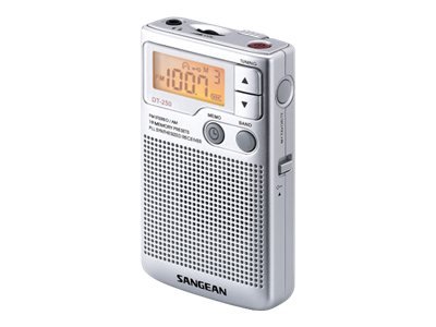 Sangean Electronics Sangean DT-250 - AM - FM - MW - 87,5 - 108 MHz - 520 - 1710 kHz - 4 ? - 3,49 cm