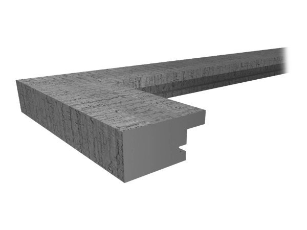 walther design HO440D - Cornice per foto singola - Legno - Grigio - 28 x 28 cm - Quadrato - 445 mm