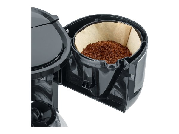 SEVERIN KA 4808 - Macchina da caffè con filtro - Caffè macinato - 750 W - Nero - Acciaio inox