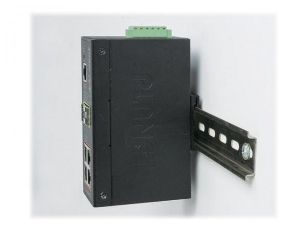 Planet Industrial Media Converter IGTP-815AT 802.3at PoE+ - Converter - Vetroresina (lwl)