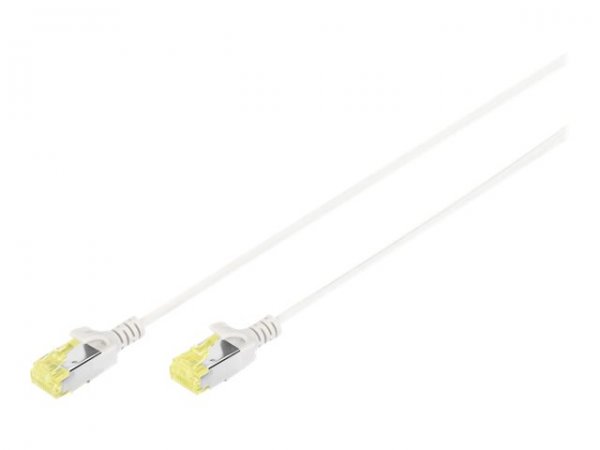 DIGITUS Cavo patch slim CAT 6A U/FTP, - 3 m - Cat6a - U/FTP (STP) - RJ-45 - RJ-45 - Grigio