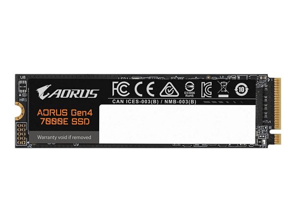 Gigabyte AORUS Gen4 7000E - SSD - 2 TB - intern - M.2 2280 - PCIe 4.0 x4 (NVMe)
