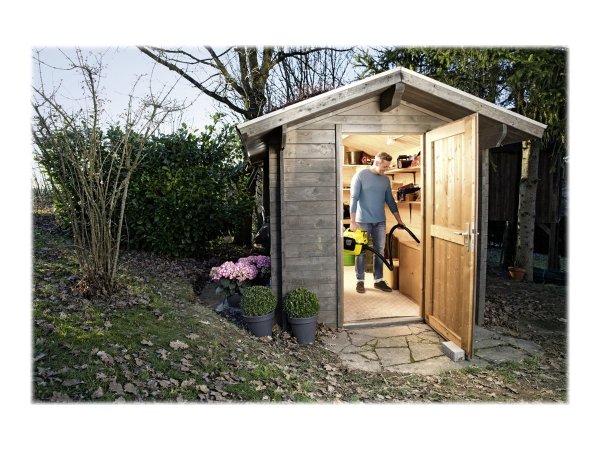 Kärcher 1.198-300.0 - 230 W - A cilindro - Secco - Sacchetto per la polvere - 7 L - Nero - Giallo