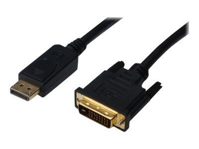 DIGITUS Cavo adattatore DisplayPort - 3 m - DisplayPort - DVI-D - Nichel - 1.1a - Rame