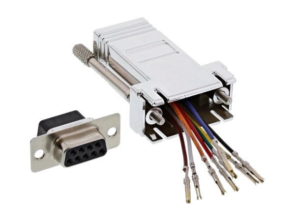 InLine Serieller Adapter - DB-9 (W) bis RJ-45 (W)