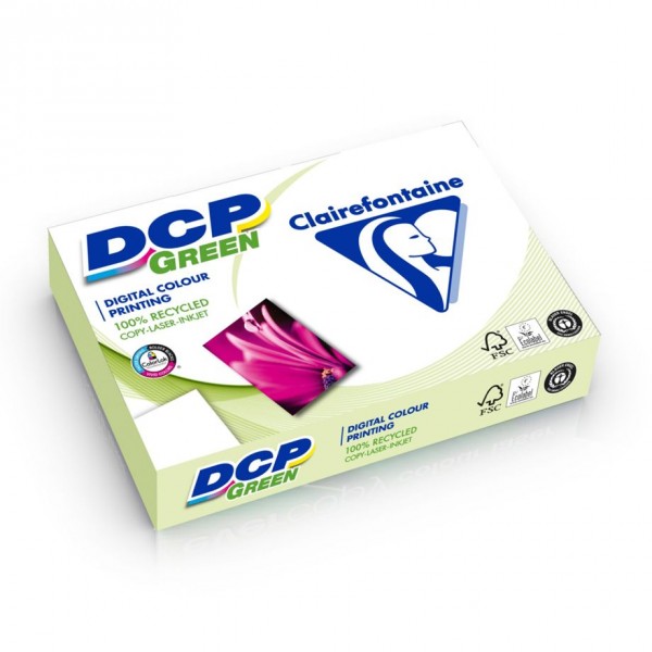 Clairefontaine DCP Green 200 g A 4 Recyclingpapier - Carta riciclata - A4