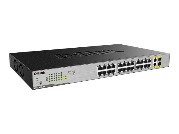 D-Link DGS-1026MP - Non gestito - Gigabit Ethernet (10/100/1000) - Supporto Power over Ethernet (PoE