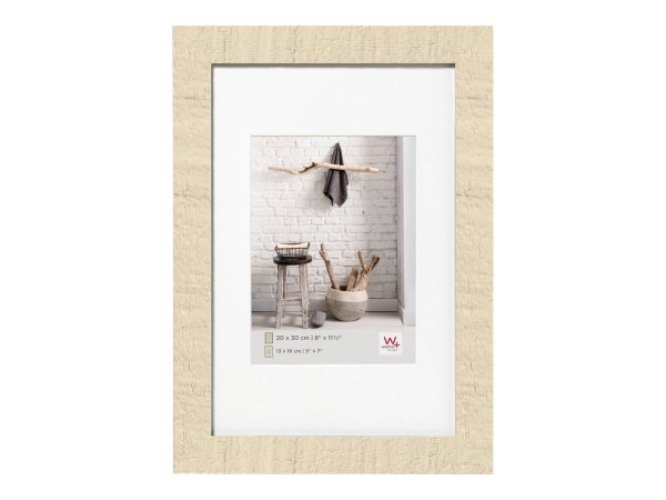 Walther Design Home - Cornice per foto singola - Crema - 30 x 40 cm