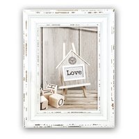 Zep Rivoli - Legno - Bianco - Cornice per foto singola - Parete - 30 x 45 cm - Rettangolare