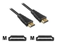 Sharkoon 2m HDMI cable - 2 m - HDMI tipo A (Standard) - HDMI tipo A (Standard) - Nero