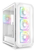 Sharkoon Gehäuse AK5G RGB ATX 1xGlas weiß - Midi/minitower - ATX