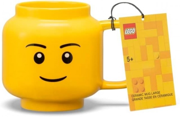 LEGO Keramiktasse Boy gelb