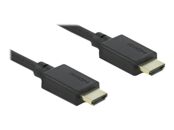 Delock Cavo HDMI ad altissima velocità 48 Gbps 8Kbps 8K 60 Hz da 1 m - 1 m - HDMI tipo A (Standard)