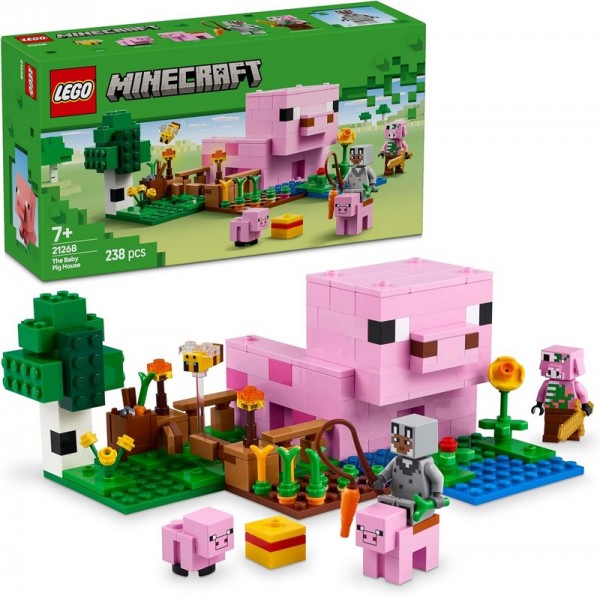 LEGO 21268 LEGO® MINECRAFT Das Babyschwein-Haus