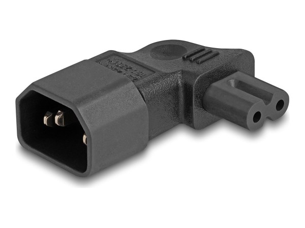 Delock Netzadapter IEC 60320 - C14 auf C7 Stecker Buchse - Adattatore