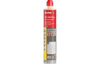 fischer 563293 - Malta modificata con polimeri - Pasta (pronta all'uso) - 0,475 kg - Mattone - Cemen