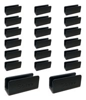 Govee Neon Rope Light 2 Bracket - 20 pcs- Black