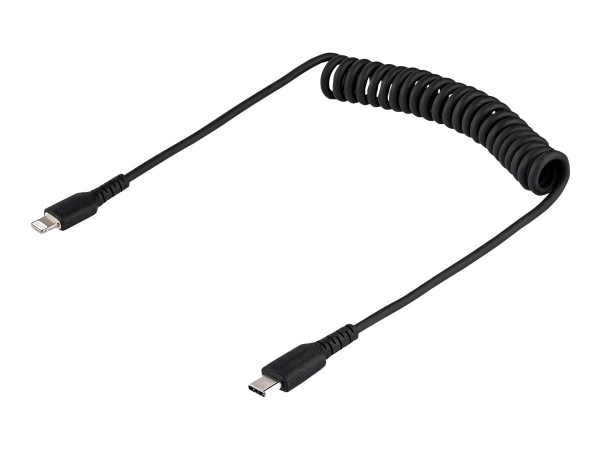 StarTech.com USB C auf Lightning Kabel spiralkabel MFi-zertifiziert Schnel... - Cavo - Digitale/dati