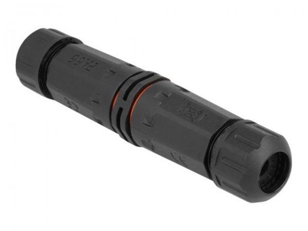 Delock Connettore per cavo per esterno a 2 pin - IP68 impermeabile - avvitabile - diametro cavo 4,5
