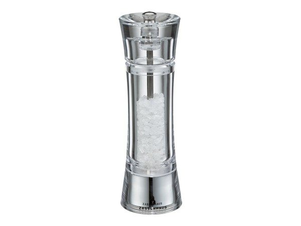 Zassenhaus Aachen - Macinasale - Acciaio inossidabile - Trasparente - Acrilico - Ceramica - 58 mm -