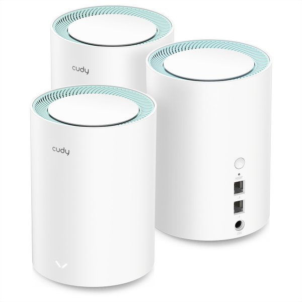 CUDY M1300 AC1200 Wi-Fi Mesh Solution 3er-Pack - Punto di accesso - WLAN