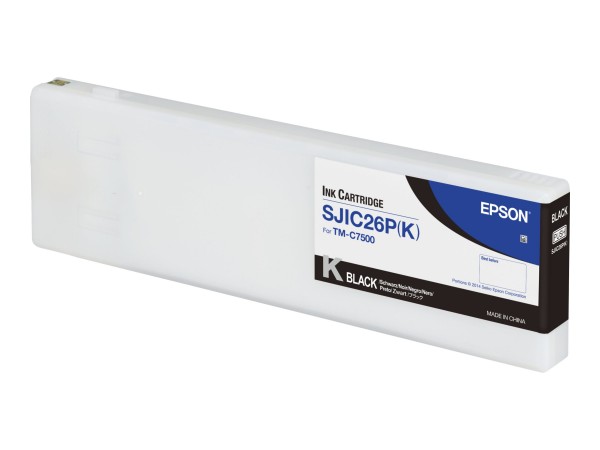Epson SJIC26P C - - Schwarz - Original - Originale - Cartuccia di inchiostro