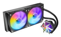 AZZA HEX 240 - All-in-One-Flüssigkeitskühler - 12 cm - 120 m³/h - Schwarz - Raffreddamento Cpu - 34