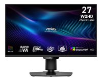 MSI MAG 274QPFDE X30MV Gaming Monitor - 2560x1440 (WQHD), Mini LED, Rapid VA -• Energieeffizienzklas
