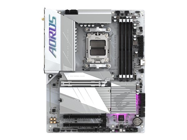 Gigabyte B650E AORUS ELITE X AX ICE Scheda madre - AMD Ryzen serie 9000 - VRM a 12+2+2 fasi - fino a