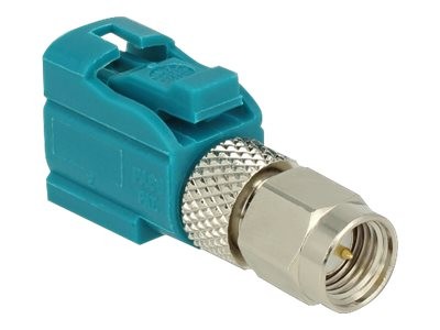 Delock 89639 - Piatto - Blu - Metallico - FAKRA Z - SMA - Femmina - Maschio