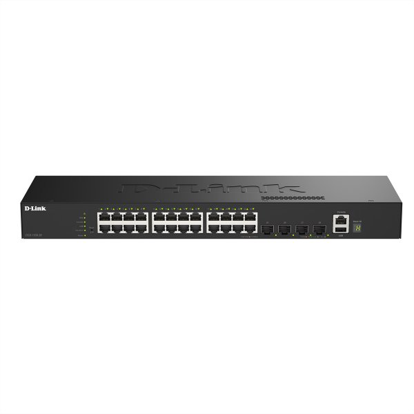 D-Link Switch DGS-1530-28 E DGS153028 DGS-1530-28/E - Interruttore - Vetroresina (lwl)