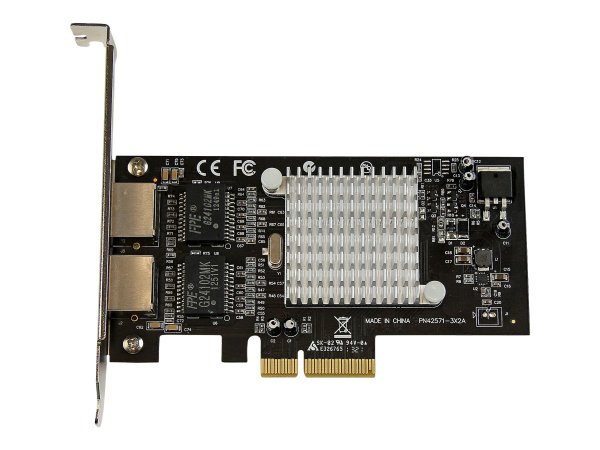 StarTech.com Scheda adattatore server di rete Gigabit Ethernet PCI Express (PCIe x4) a due porte - I