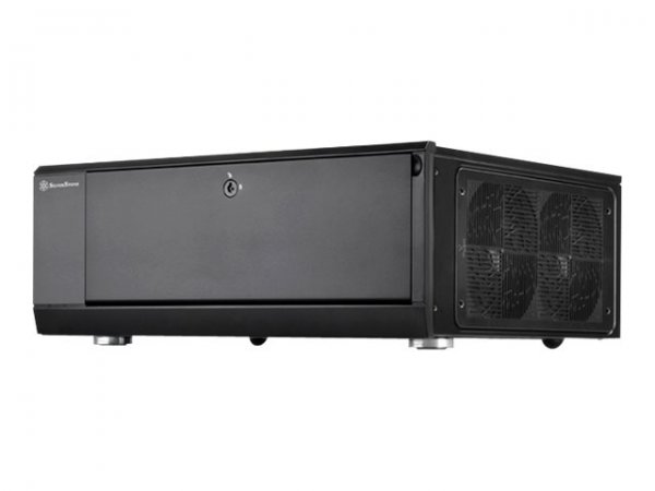 SilverStone GD10 - HTPC - PC - Nero - ATX - micro ATX - SSI CEB - Alluminio - Plastica - Acciaio - L