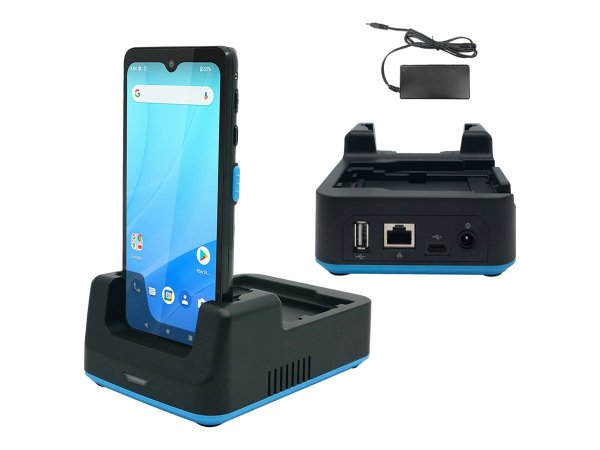 Unitech PA768 1-Slot Ethernet Cradle w/power supply 5V/6A