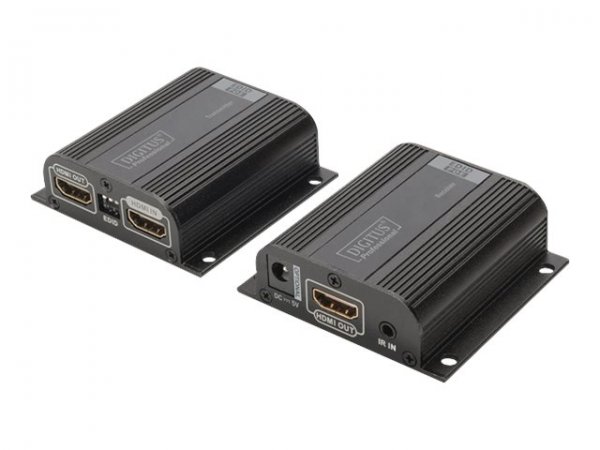 DIGITUS Set prolunga HDMI - Full HD - 50 m - 1920 x 1080 Pixel - Trasmettitore e ricevitore AV - 50