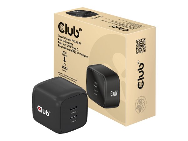Club 3D CAC-1909EU - Interno - AC - 20 V - Nero