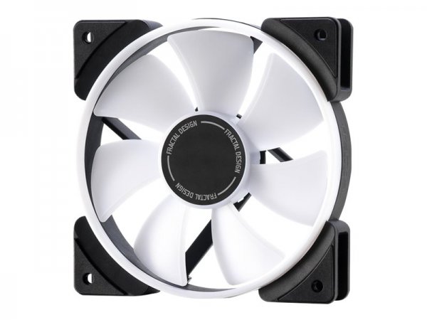 Fractal Design Prisma AL-12 3P - Ventilatore - 12 cm - 1200 Giri/min - 86,02 m³/h - Nero - Bianco