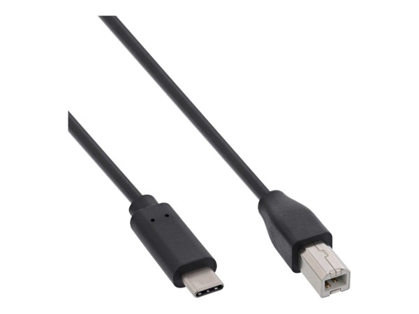 InLine Cavo USB 2.0 C maschio / B maschio - nero - 1,5m